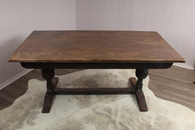 Load image into Gallery viewer, English Oak Refectory Table c.1900