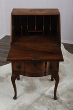 Load image into Gallery viewer, English Burl Walnut Fall Front Desk c.1900