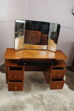 Load image into Gallery viewer, English Midcentury Dressing Table by Homeworthy c.1960