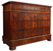 Load image into Gallery viewer, French Burl Walnut Commode c.1850