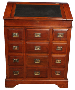 English Mahogany Desk c.1910