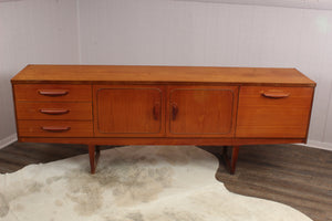 English Teak Midcentury Credenza c.1960