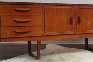 English Teak Midcentury Credenza c.1960