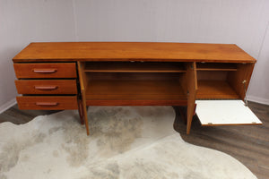 English Teak Midcentury Credenza c.1960