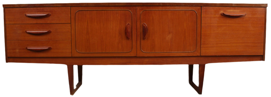 English Teak Midcentury Credenza c.1960