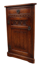 Load image into Gallery viewer, English Oak Corner Cabinet