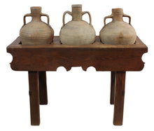 Load image into Gallery viewer, French Olive Oil Amphora Stand c.1880