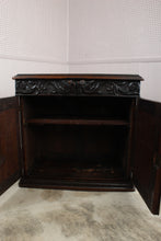 Load image into Gallery viewer, French Heavily Carved Oak Cabinet c.1880