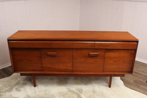 English Teak Credenza by Elliots of Newbury c.1960