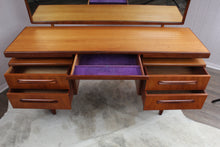 Load image into Gallery viewer, English Teak Midcentury Fresco Dressing Table by GPlan c.1960