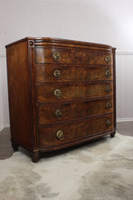 Load image into Gallery viewer, English Regency Flame Mahogany Chest c.1780