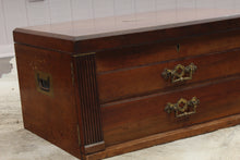 Load image into Gallery viewer, English Oak Writing Slope with Wellington Mechanism c.1900