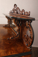 Load image into Gallery viewer, French Burl Walnut Hunt Board c.1880