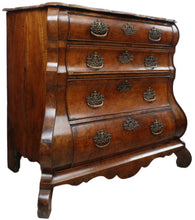 Load image into Gallery viewer, French Burl Walnut 18th Century Bombe Chest