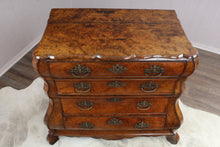 Load image into Gallery viewer, French Burl Walnut 18th Century Bombe Chest