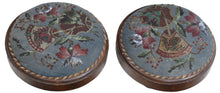 Load image into Gallery viewer, Pair Victorian Beaded Stools c.1890