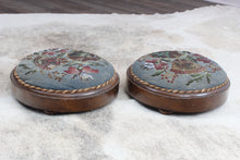 Load image into Gallery viewer, Pair Victorian Beaded Stools c.1890