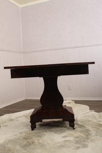 English Mahogany Tea Table c.1890