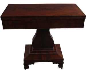 English Mahogany Tea Table c.1890