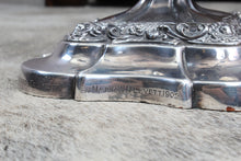 Load image into Gallery viewer, Monumental English Silverplated Candelabra dated 1902