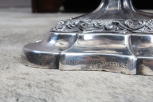 Load image into Gallery viewer, Monumental English Silverplated Candelabra dated 1902