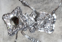 Load image into Gallery viewer, Monumental English Silverplated Candelabra dated 1902