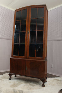 English Mahogany Bookcase c.1900