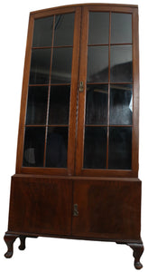 English Mahogany Bookcase c.1900