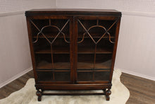 Load image into Gallery viewer, English Oak Bookcase c.1900