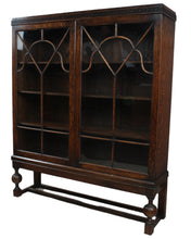 Load image into Gallery viewer, English Oak Bookcase c.1900