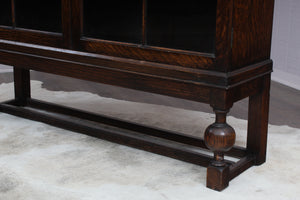 English Oak Bookcase c.1900