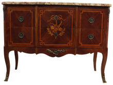 Load image into Gallery viewer, French Marble Top Inlaid Chest c.1880