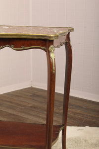 French Marble Topped Occasional Table c.1900