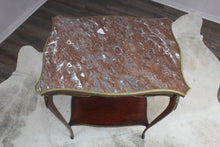 Load image into Gallery viewer, French Marble Topped Occasional Table c.1900