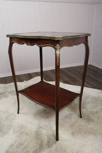 French Marble Topped Occasional Table c.1900