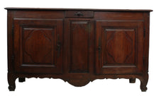 Load image into Gallery viewer, French Snail Footed Oak Sideboard c.1790