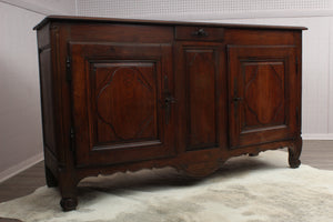 French Snail Footed Oak Sideboard c.1790