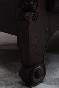 French Snail Footed Oak Sideboard c.1790