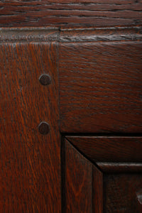 French Snail Footed Oak Sideboard c.1790