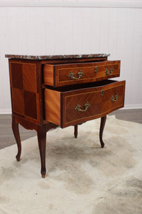 French Marble Top Chest c.1900