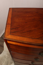 Load image into Gallery viewer, Handsome English Georgian Mahogany Bowfront Chest c.1830