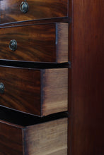 Load image into Gallery viewer, Handsome English Georgian Mahogany Bowfront Chest c.1830