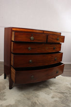 Load image into Gallery viewer, Handsome English Georgian Mahogany Bowfront Chest c.1830