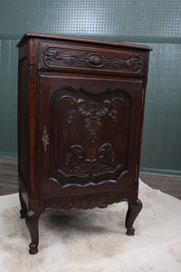 French Oak Carved Cabinet c.1880