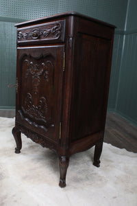 French Oak Carved Cabinet c.1880