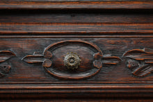 Load image into Gallery viewer, French Oak Carved Cabinet c.1880