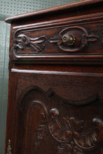 Load image into Gallery viewer, French Oak Carved Cabinet c.1880