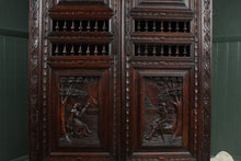 Load image into Gallery viewer, Carved Brittany French Cupboard c.1880