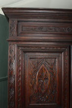 Load image into Gallery viewer, Carved Brittany French Cupboard c.1880