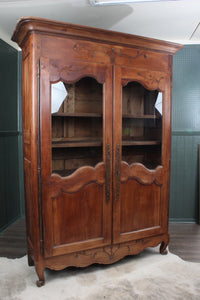 Carved French Louis XV Bookcase c.1800